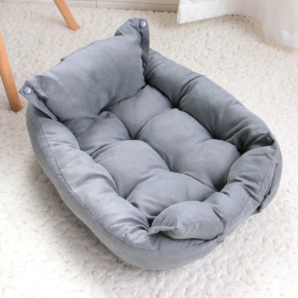 "Pawjoy"Multifunction Dog Bed Mat 3 IN 1 Dogs Cat Sleeping Bed Sofa Warm Winter Puppy Kitten Nest Kennel Soft Pet Cushion For Dogs Cats