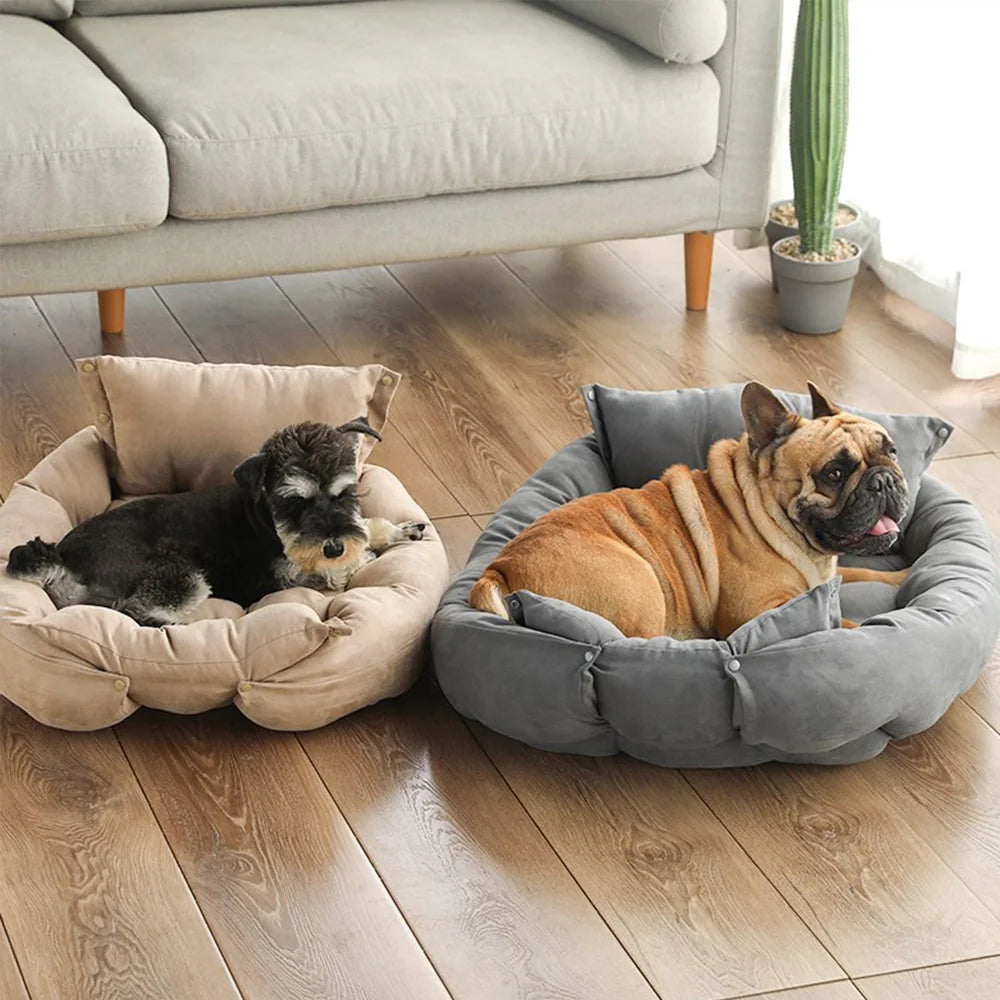 "Pawjoy"Multifunction Dog Bed Mat 3 IN 1 Dogs Cat Sleeping Bed Sofa Warm Winter Puppy Kitten Nest Kennel Soft Pet Cushion For Dogs Cats