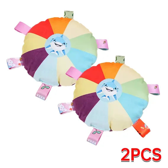 "Pawjoy"Hot dog sounding plush toy bell cartoon toy puppy small dog Teddy teeth grinding toy wear-resistant bite-resistant pet toy