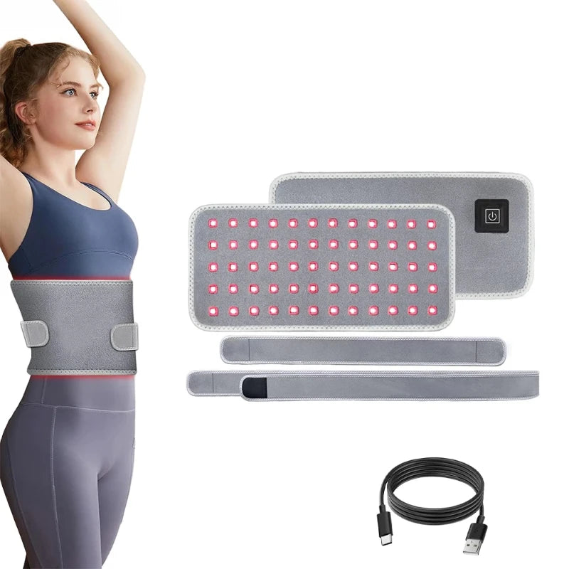 Pawjoy LED Red Light Therapy Pad 🐾 — wearable infrared pad for dogs, cats, and horses to soothe muscles and joints.