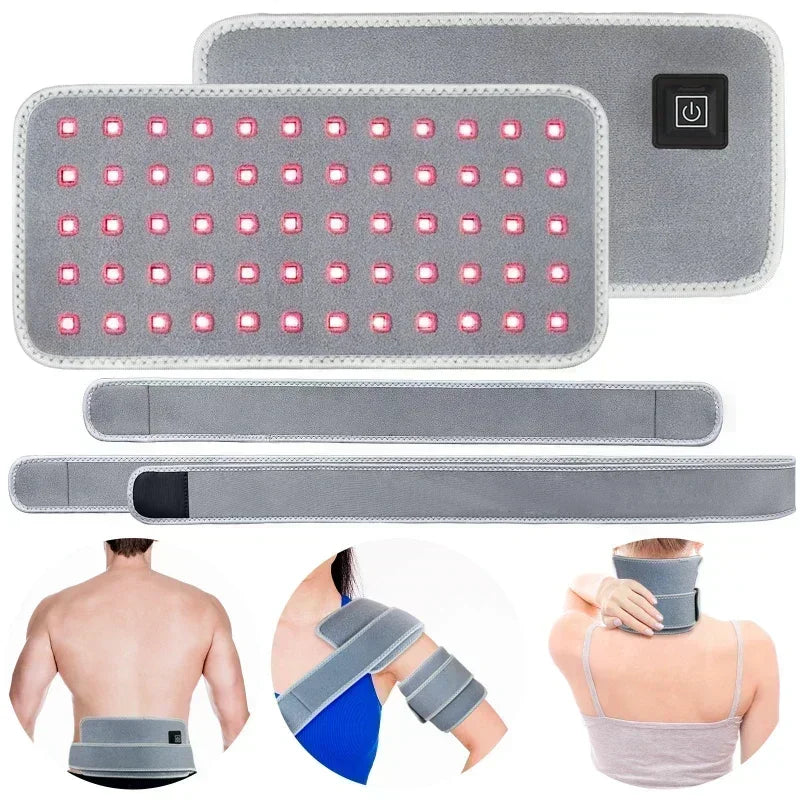 Pawjoy LED Red Light Therapy Pad 🐾 — wearable infrared pad for dogs, cats, and horses to soothe muscles and joints.