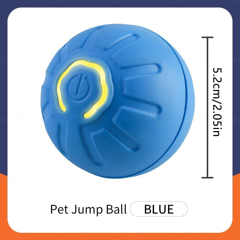 "Pawjoy"Smart Dog Toy Ball Electronic Interactive Pet Toy Moving Ball USB Automatic Moving Bouncing for Puppy Christmas gift Cat Product