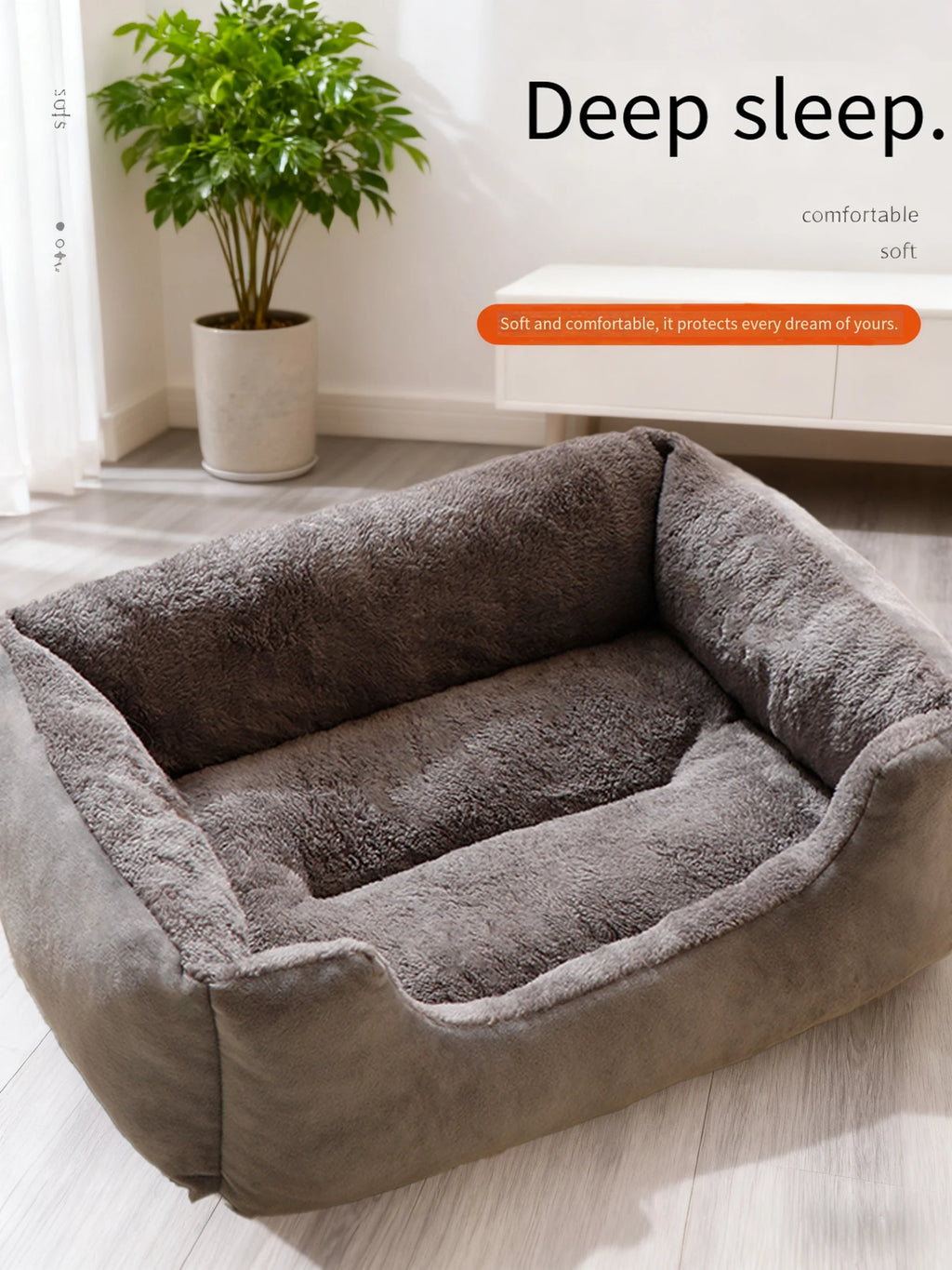 "Pawjoy"Dog Nest, Four Seasons Universal, Winter Warmth, Cat Nest, Dog Bed, Dog Cage Cushion, Sofa, Pet Nest, Cat Bed