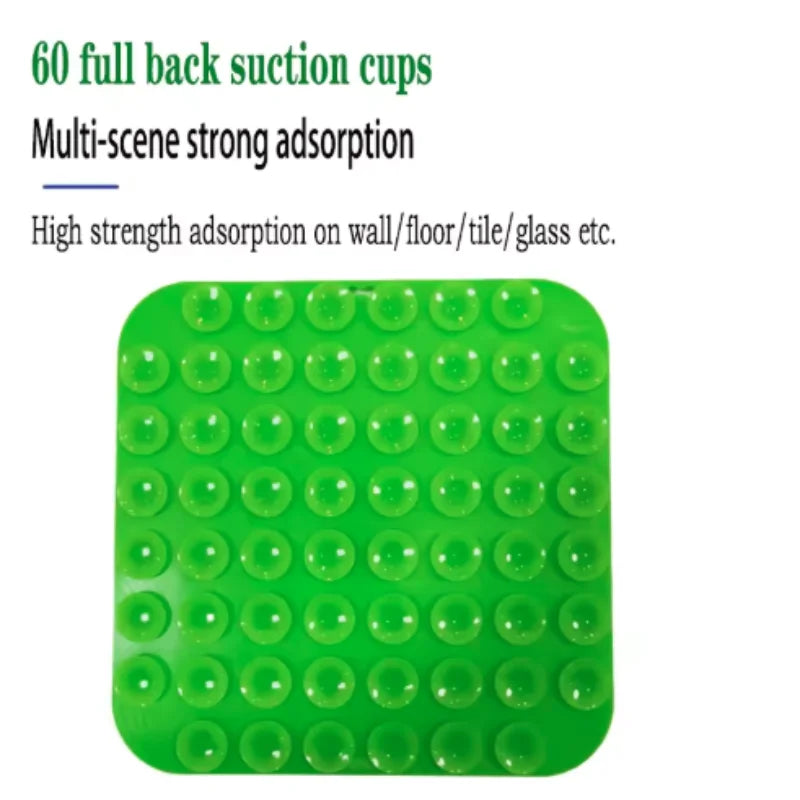 "Pawjoy"Pet Lick Silicone Mat Dogs Pet Slow Food Plate for Dog Bathing Distraction Silicone Dog Sucker Food Training Dog Feeder Supplies