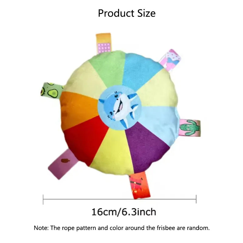 "Pawjoy"Hot dog sounding plush toy bell cartoon toy puppy small dog Teddy teeth grinding toy wear-resistant bite-resistant pet toy