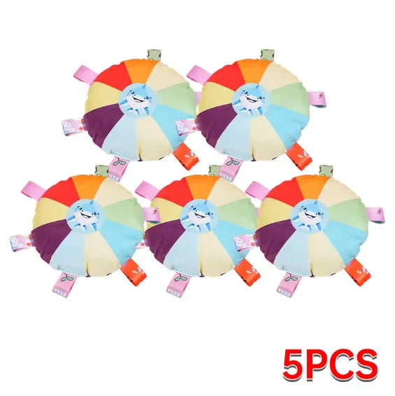 "Pawjoy"Hot dog sounding plush toy bell cartoon toy puppy small dog Teddy teeth grinding toy wear-resistant bite-resistant pet toy