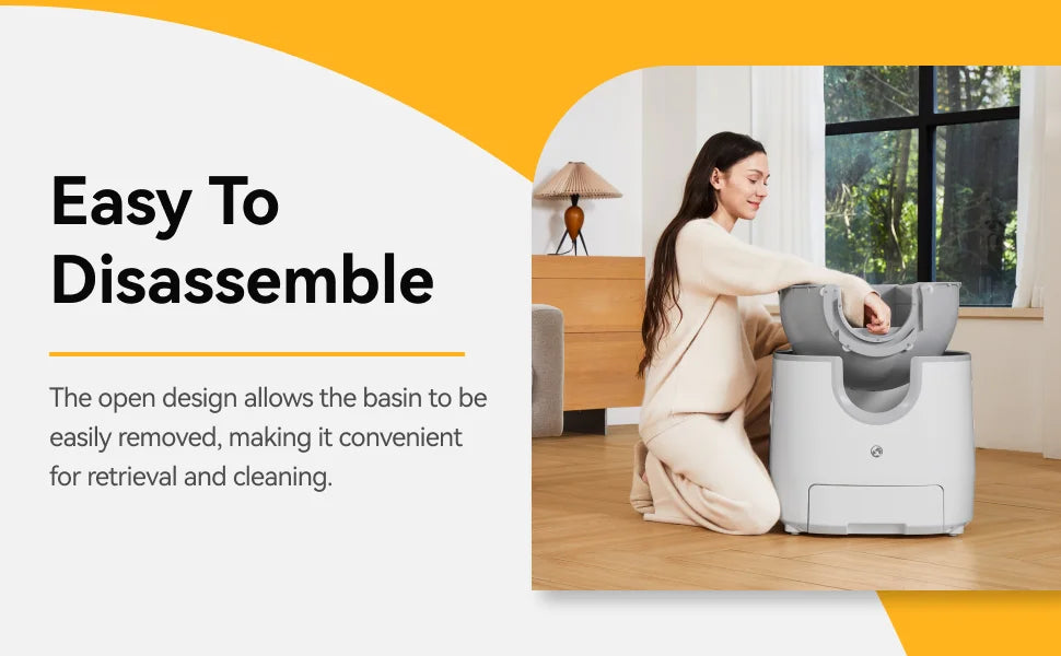 "Pawjoy"Self-Cleaning Cat Litter Box Open-Top Design with Advanced Safety Sensors Extra Large Capacity for Multi-Cat Homes Hassle-Free