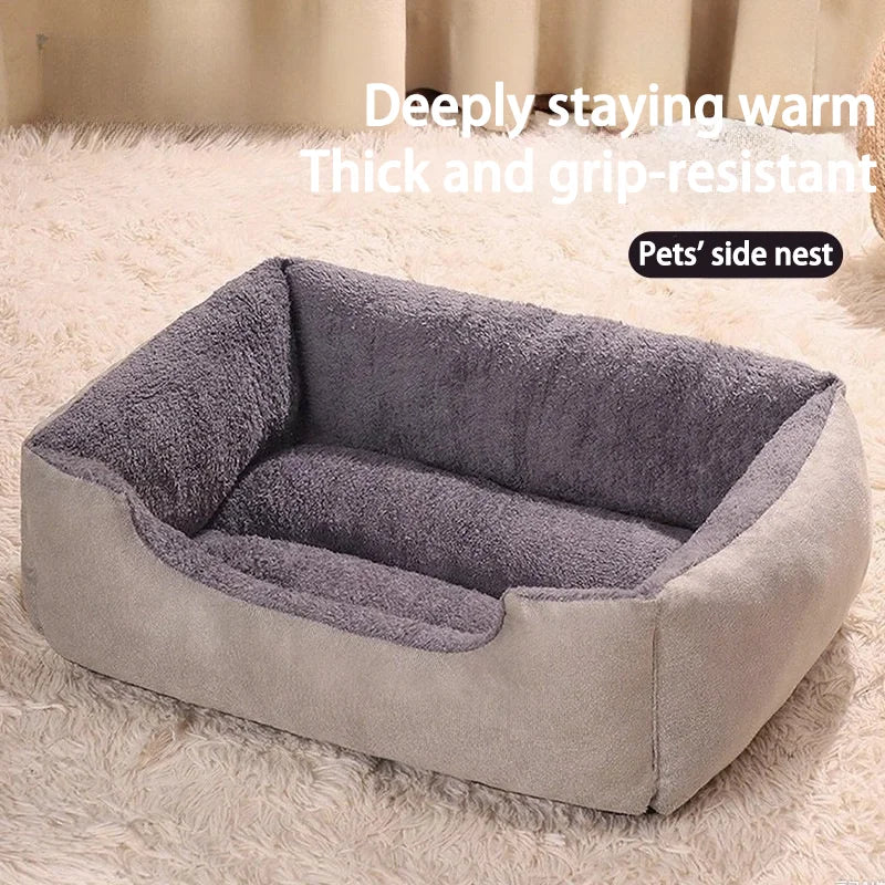 "Pawjoy"Dog Nest, Four Seasons Universal, Winter Warmth, Cat Nest, Dog Bed, Dog Cage Cushion, Sofa, Pet Nest, Cat Bed