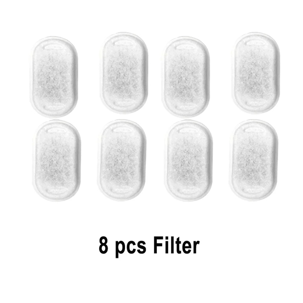 "Pawjoy"ZYFeeder 2.2L Automatic Cat Water Fountain Square Stainless Steel Pet Water Feeder Dog Water Fountain with window（No 5V 1A Plug）